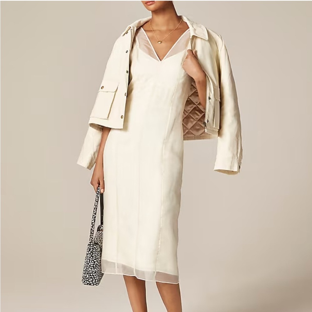 J Crew Collection Layered Organza Dress - Picture 2 of 4
